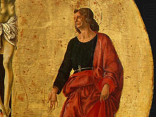 COSSA, Francesco del The Crucifixion (detail) sdf oil painting picture